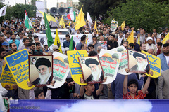 راهپیمایی روز جهانی قدس در سمنان