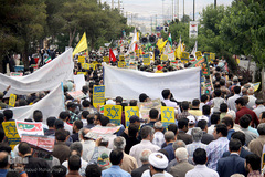 راهپیمایی روز جهانی قدس در سمنان