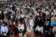 مراسم دعای عرفه در سمنان