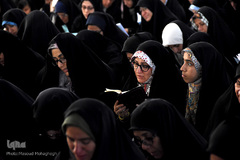 مراسم دعای عرفه در سمنان