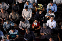 مراسم دعای عرفه در سمنان