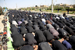 نماز ظهر عاشورا در سمنان