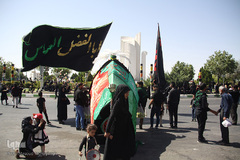 مراسم عزاداری عاشورای حسینی در سمنان
