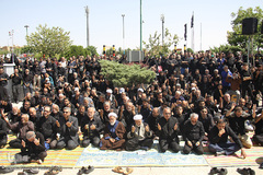 مراسم عزاداری عاشورای حسینی در سمنان