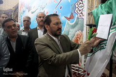 نواخته شدن زنگ مهر و مقاومت در سمنان