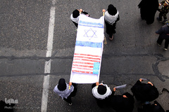 راهپیمایی مردم سمنان در حمایت از پاسخ موشکی سپاه