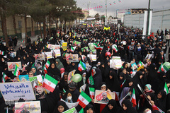 راهپیمایی یوم الله ۲۲ بهمن در سمنان