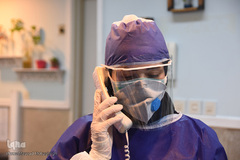 بخش ویژه کرونا بیمارستان کوثر سمنان