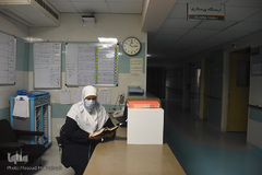 احیای شب نوزدهم ماه رمضان در بیمارستان شفاء سمنان