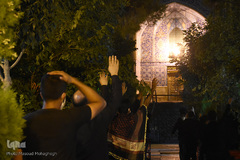 عزاداری محرم در امامزاده علی بن جعفر صادق(ع) سمنان