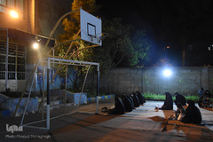 مراسم احیاء شب نوزدهم رمضان - هنرستان دخترانه فامیلی سمنان