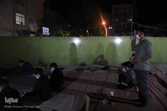 مراسم احیاء شب نوزدهم رمضان - هنرستان دخترانه فامیلی سمنان