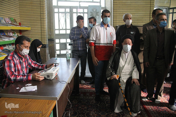 حضور پرشور و حماسی مردم سمنان در انتخابات 1400‎