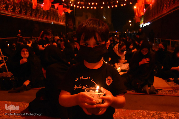 مراسم شام غریبان حسینی - سمنان