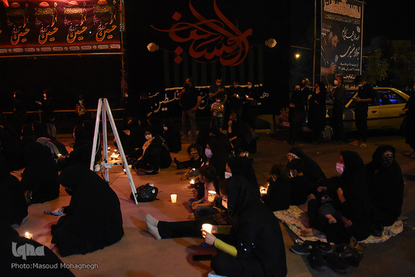 مراسم شام غریبان حسینی - سمنان