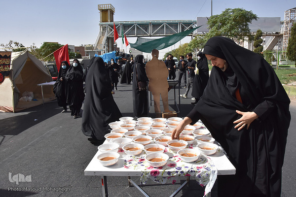 مراسم پیاده روی اربعین - سمنان