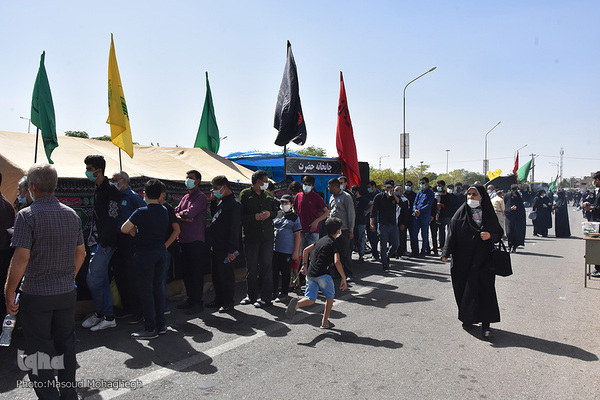 مراسم پیاده روی اربعین - سمنان