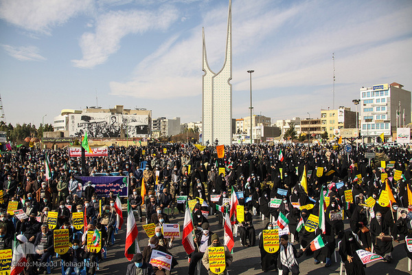 مراسم بزرگداشت 9 دی - سمنان‎‎