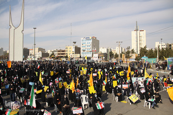 مراسم بزرگداشت 9 دی - سمنان‎‎