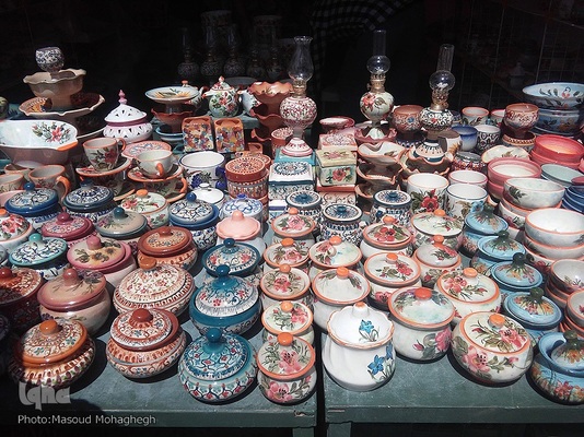 نمایشگاه صنایع دستی و تولیدات مشاغل خانگی در سمنان