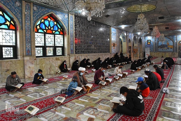 مراسم جزءخوانی قرآن کریم در سمنان‎‎‎‎
