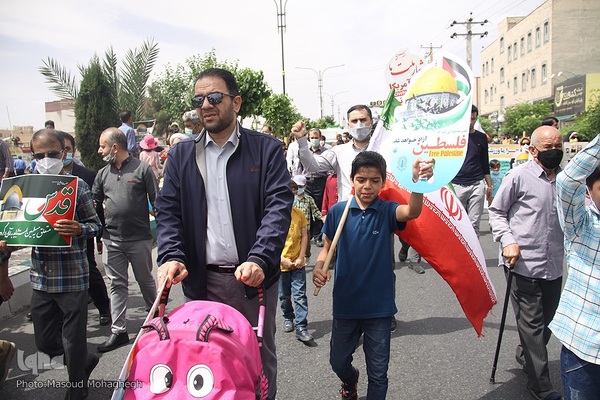 راهپیمایی روز قدس در سمنان