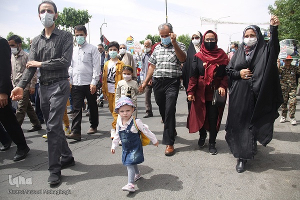 راهپیمایی روز قدس در سمنان