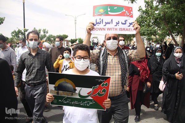 راهپیمایی روز قدس در سمنان