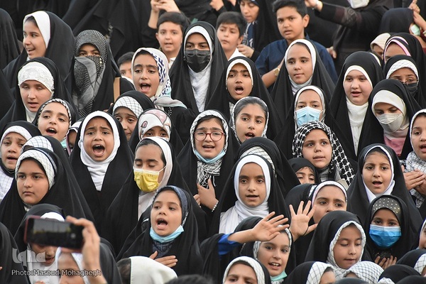 اجرای سرود «سلام فرمانده» - سمنان