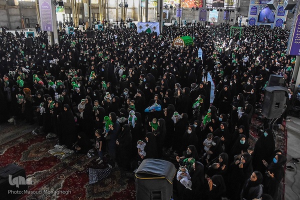 حسینیه ایران؛ سوگواره شیرخوارگان حسینی در مصلی سمنان