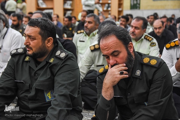 تشییع پیکر شهید محمدجواد رحیمی، مدافع نظم و امنیت