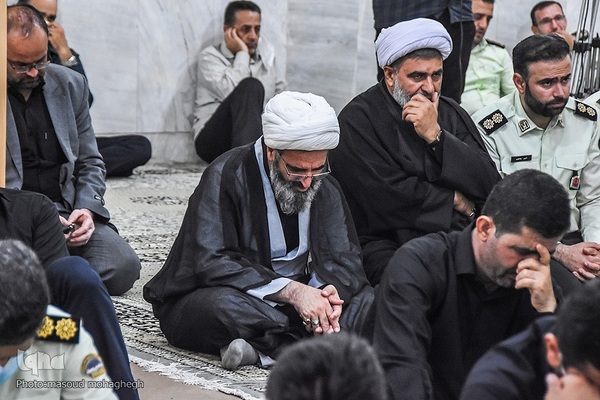 تشییع پیکر شهید محمدجواد رحیمی، مدافع نظم و امنیت