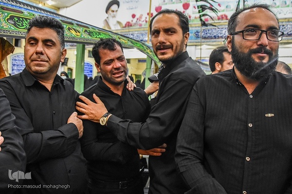 تشییع پیکر شهید محمدجواد رحیمی، مدافع نظم و امنیت