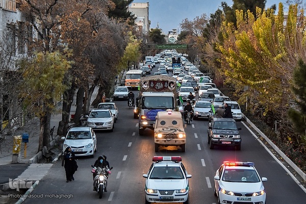 آیین استقبال از شهدای گمنام سمنان