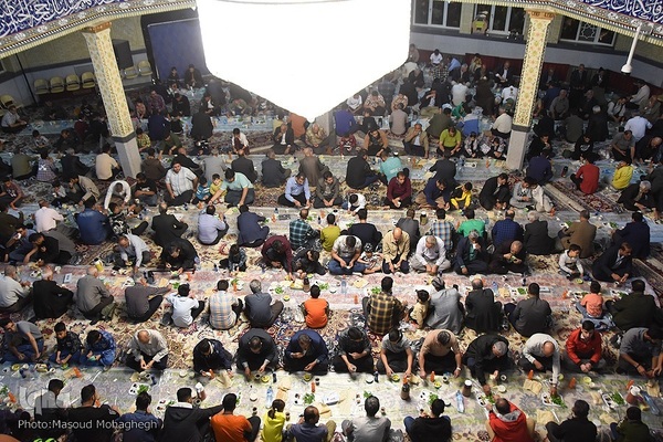 سنت حسنه افطاری در سمنان