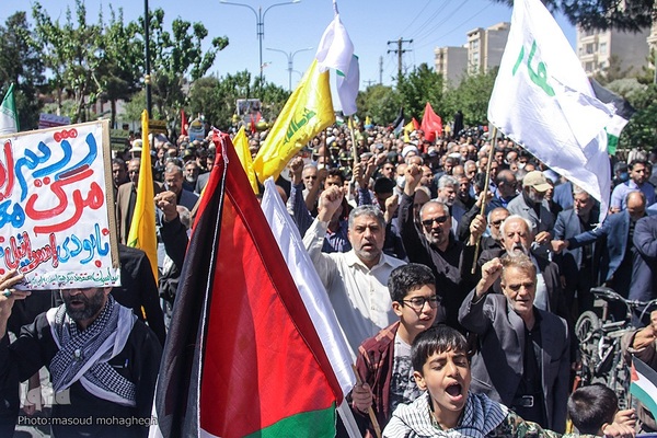 راهپیمایی روز قدس در سمنان