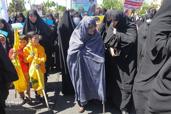 راهپیمایی روز قدس در سمنان