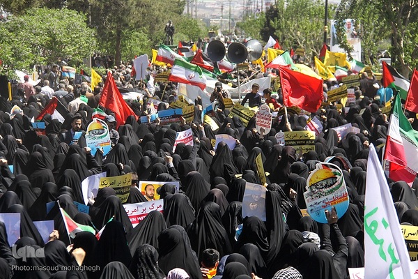 راهپیمایی روز قدس در سمنان