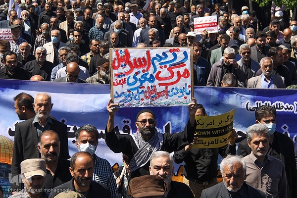 راهپیمایی روز قدس در سمنان