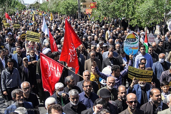 راهپیمایی روز قدس در سمنان