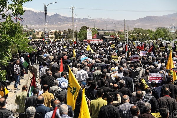 راهپیمایی روز قدس در سمنان