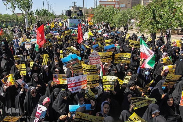 راهپیمایی روز قدس در سمنان