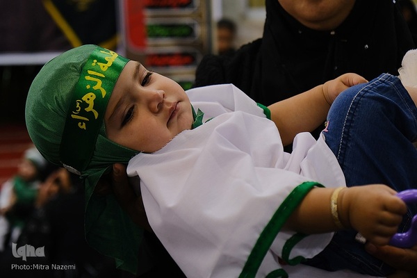 همایش شیرخوارگان حسینی در دامغان‎