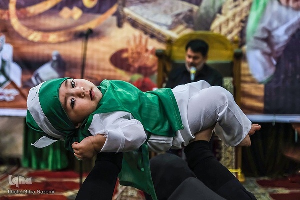 همایش شیرخوارگان حسینی در دامغان‎