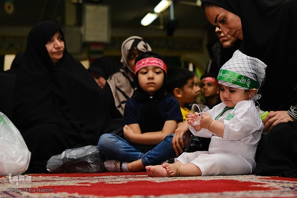 همایش شیرخوارگان حسینی در دامغان‎