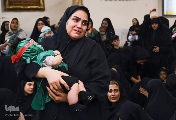 همایش شیرخوارگان حسینی در دامغان‎