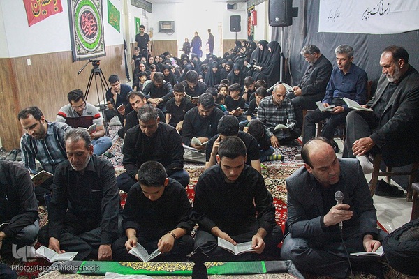 آیین عزاداری حسینی در جهاددانشگاهی استان سمنان