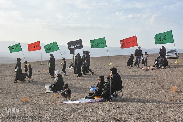 سنت عزاداری در کویر خوریان سمنان‎