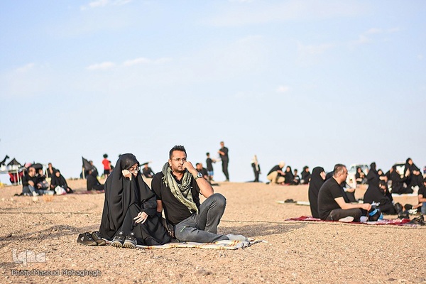 سنت عزاداری در کویر خوریان سمنان‎