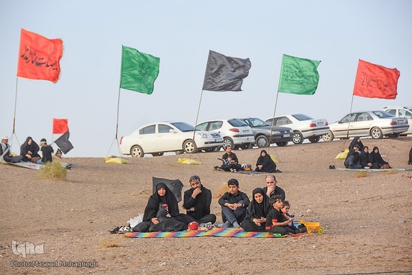 سنت عزاداری در کویر خوریان سمنان‎